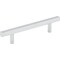 Jeffrey Alexander 96 mm Center-to-Center Polished Chrome Square Dominique Cabinet Bar Pull 845-96PC - alternate 1